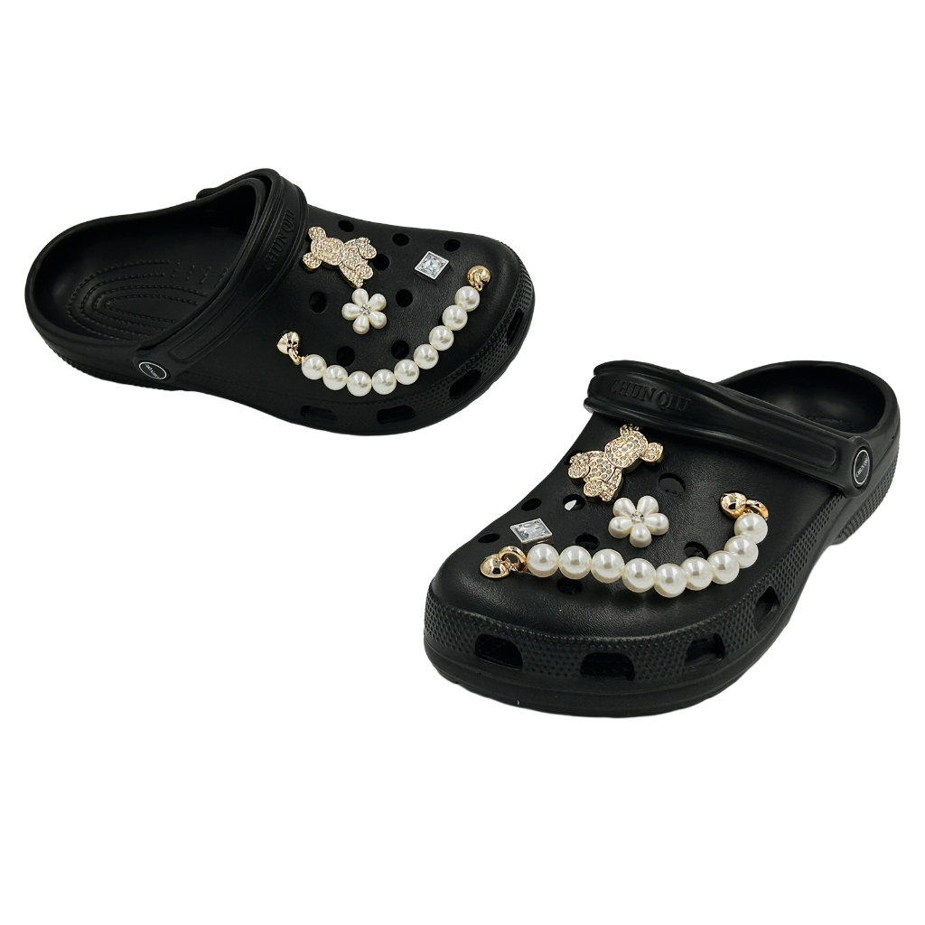 Babuche Eva Feminino Pingente Mix Macio Leve Casual Colorido Conforto