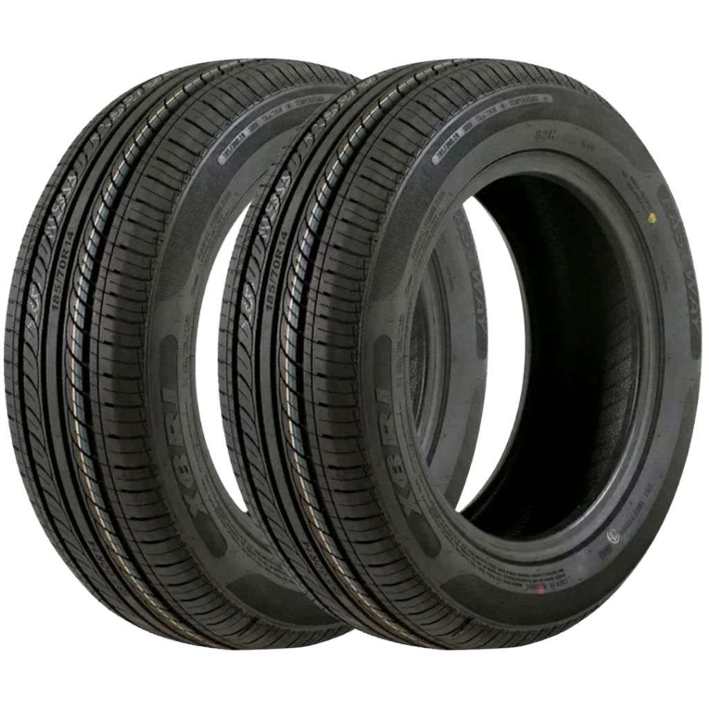 Kit 2 Pneus 185/70 R14 XBRI Fastway P7 88H Novos Aro 14