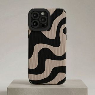 Capinha para iPhone Zebra Waves Anti Impacto com Proteção de Câmera Iphone 17 Iphone 14 Pro Iphone Pro Max