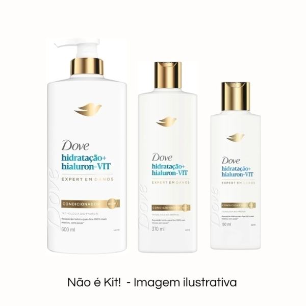 Condicionador Dove Hidratação + Hialuron-VIT