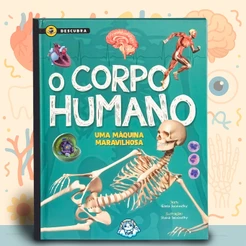 Livro Infantil Educativo Curiosidades O Corpo Humano - Anatomia | Fatos E Curiosidades