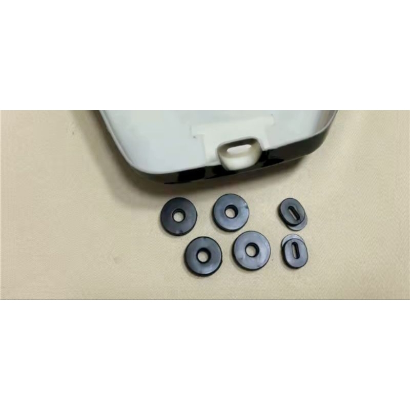 Coxim borracha da tampa lateral Intruder 125 e 250 kit para 02 lados