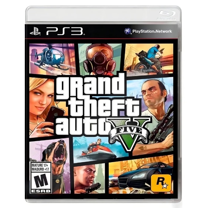 Grand Theft Auto V Standard Edition Rockstar Games Ps3 Físico - Miniatura 2