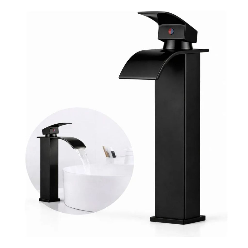 Torneira Bacia Banheiro Bancada Cascata Monocomando Premium 30cm.XHL_ELETRONICOS