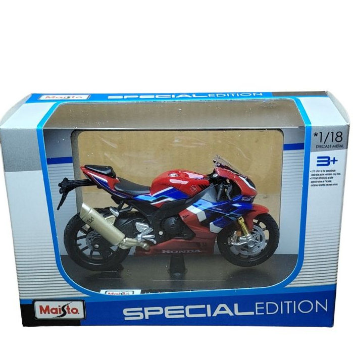 Miniatura Moto Esportiva MAISTO 1/18 Com Base