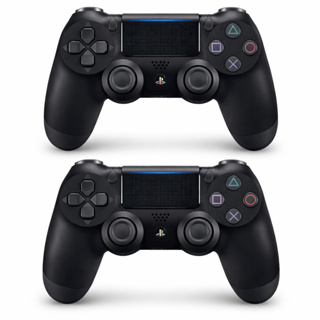 Kit 2 Controles PS4 Playstation 4 Compativel com Celular/ PS4/ Pc/ e Tv Gamehub Primeira Linha Bluetooth com Vibração em Oferta na Shopee