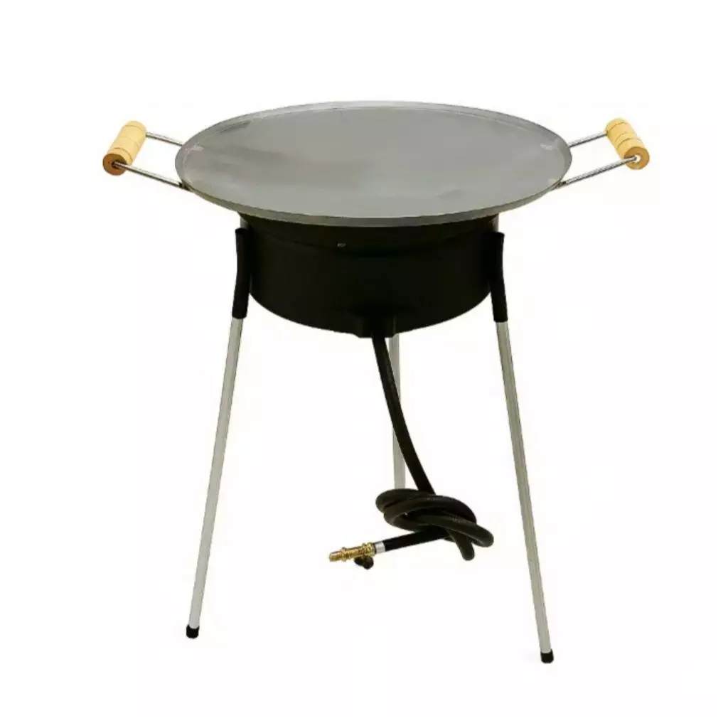 Fogão Fogareiro Á Gás com Disco De Arado Tacho Ideal Para Pesca E Camping — imagem 1