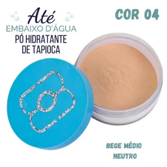 Pó de Tapioca Maria Margarida Pó Solto Facial Longa Duração Profissional