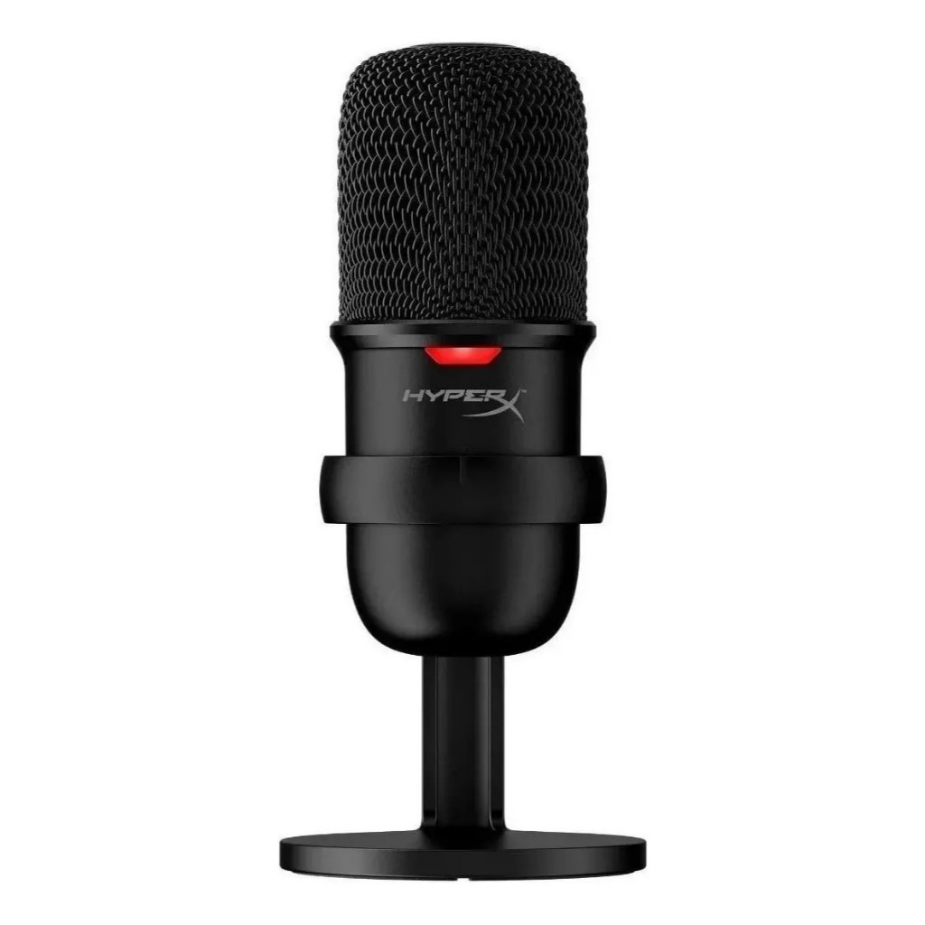 Microfone Condensador Gamer Hyperx Solocast Usb P/ Ps5 Mac Pc