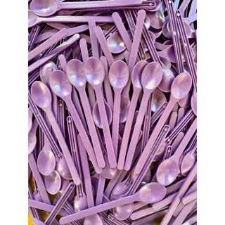 Colher para Açaí Roxa 15 cm | 1000 Unidades Descartável Reforçada em Oferta na Shopee