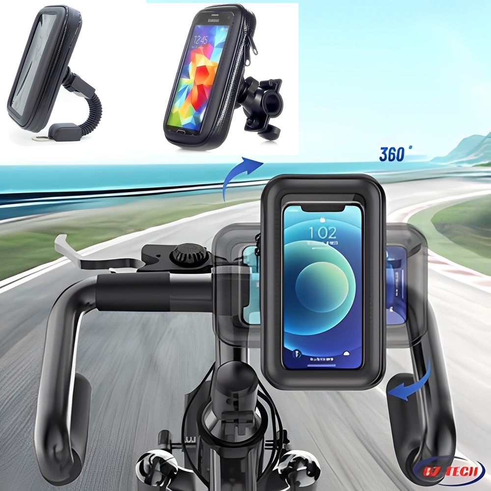 Suporte Para Celular Moto De Ferro Para Universal Bike Giratorio 360 em Oferta na Shopee
