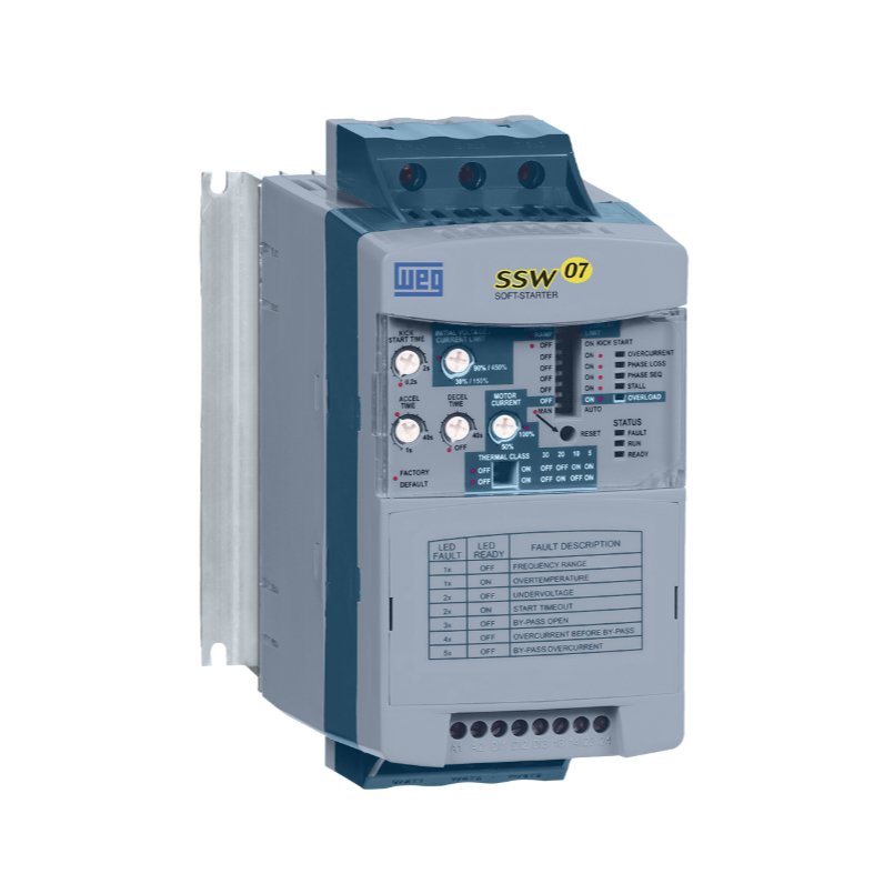 SOFT STARTER SSW 07 - 24A 220~575VAC WEG