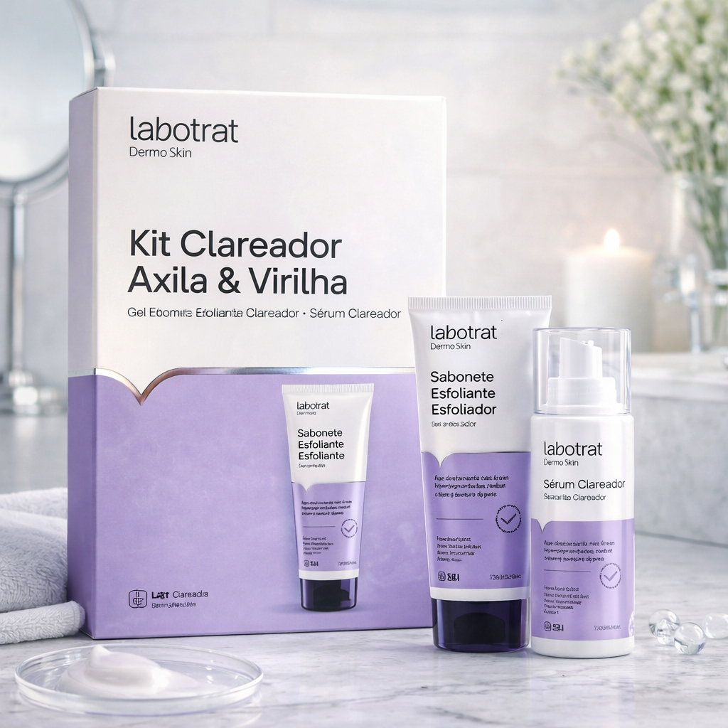 Kit Clareador Axila E Virilha Dermo Skin Labotrat em Oferta na Shopee