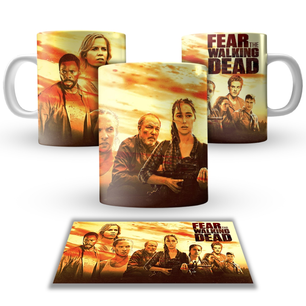 Caneca Xícara Personalizada FEAR THE WALKING DEAD