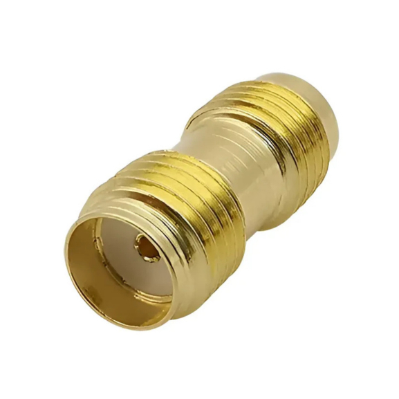 Conector Sma Fêmea X Fêmea dupla femea emenda adaptador antena HT Baofeng