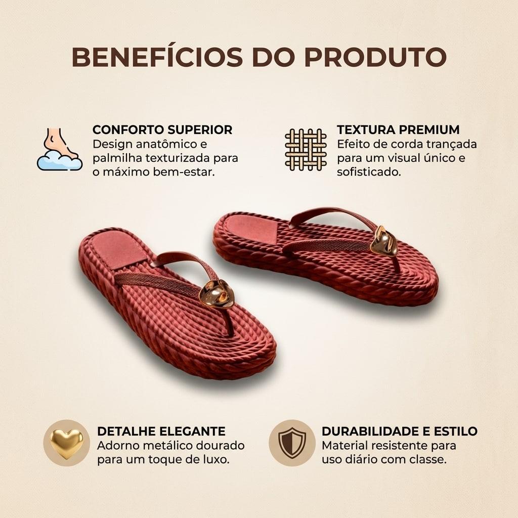 chinelo feminino Marrocos lançamento 2026