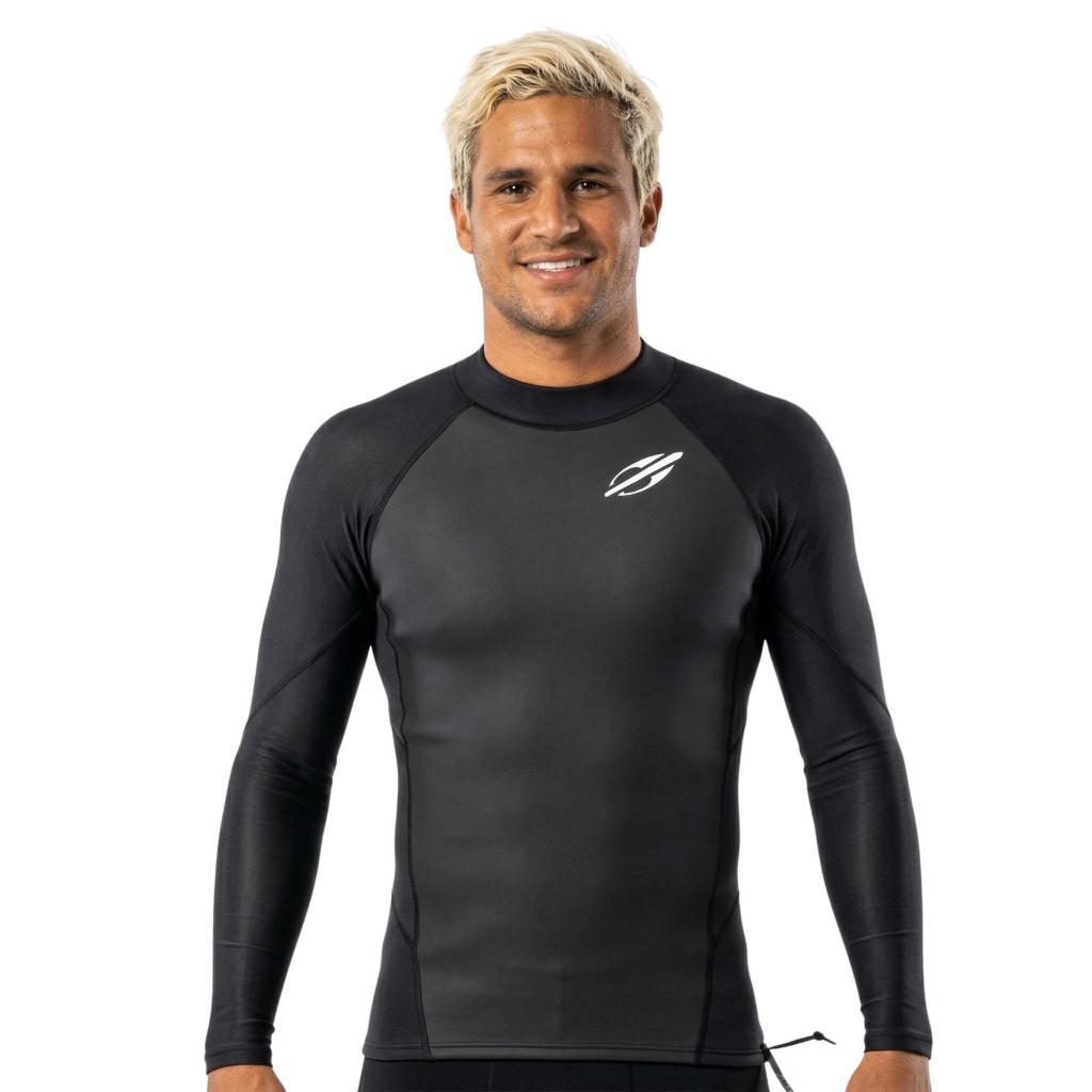 Camisa Neoprene 1.5mm Lycra Masculina UV50+ Manga Longa Surf Jet Ski Térmica Original Mormaii