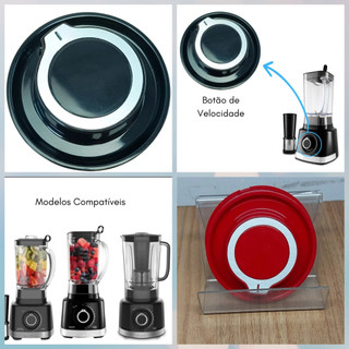 Botão Knob Para Liquidificador Britânia Blq1300, Blq2300p