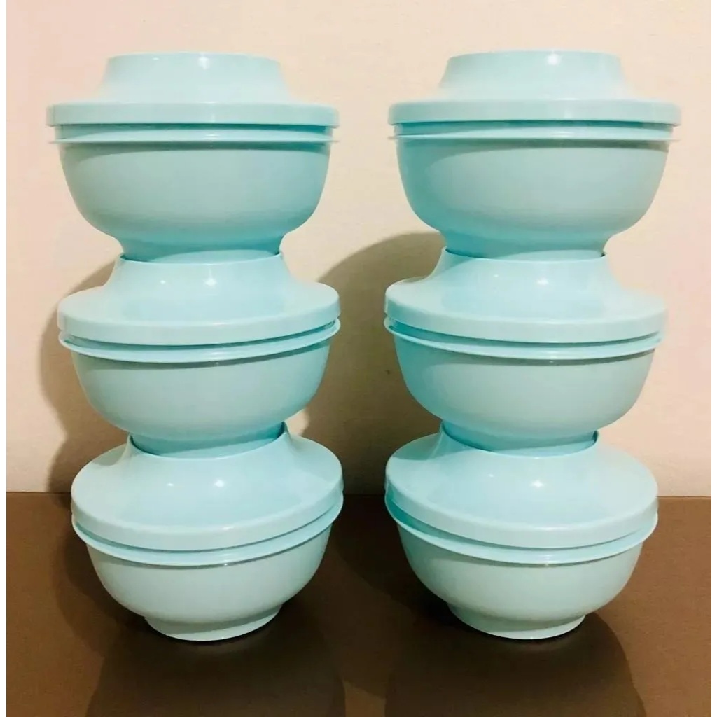 Tupperware Importada Jogo Sobremesa 6 Peças Actualite 330ml
