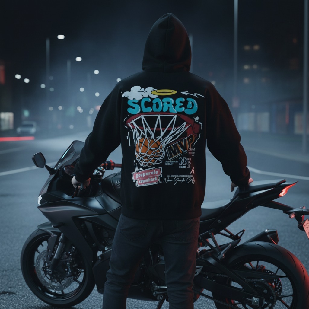 Moletom Masculino Canguru Masculino Casual Flanelado algodão Bolso e Touca agasalho estampado.