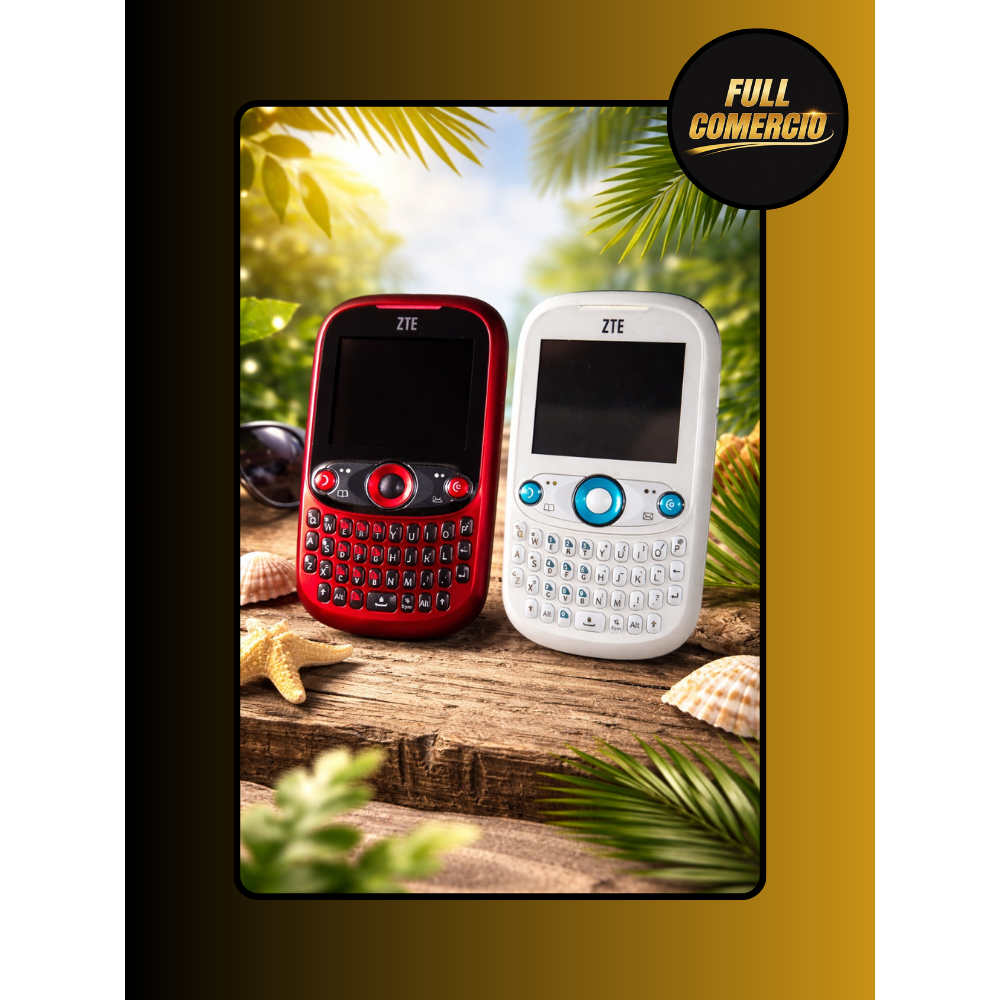 Aparelho Celular para Idoso - ZTE R236 Dual Chip  - Novo Lacrado 100% Original c/ NF-c