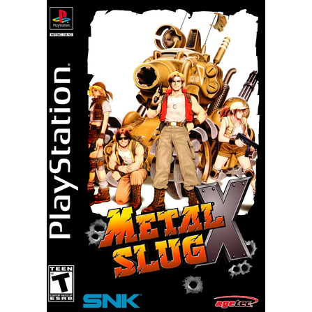Jogo Metal Slug X Compativel PS1/PSONE