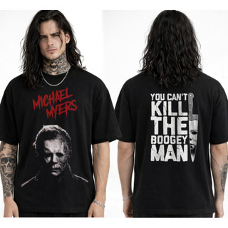 Camiseta Oversized Michael Myers Helloween Terror | Camisa Estilo Streetwear Filme Horror Unissex