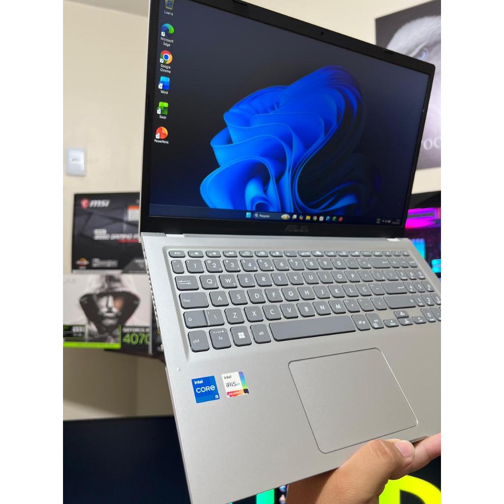 Notebook Asus Vivobook 15 Intel Core i5 11º Geração/12GB RAM/SSD 512GB/Tela 15.6