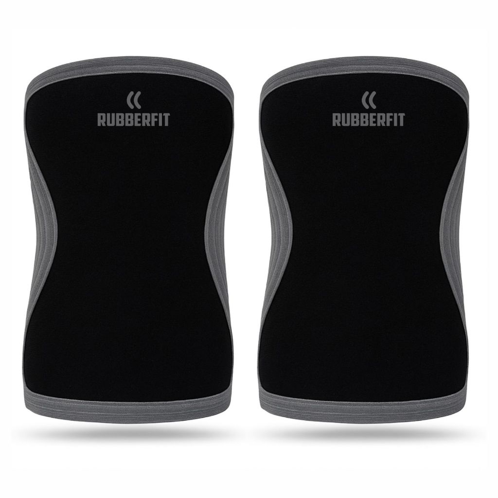 Par Joelheira Neoprene 7 mm Cross Training Musculação Premium Rubber Fit em Oferta na Shopee