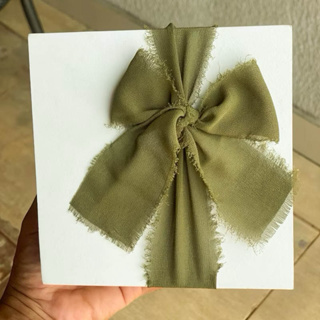 10m Fita Chiffon Verde Oliva Artesanal Rústica Desfiada para casamentos, caixas padrinhos, festas em Oferta na Shopee