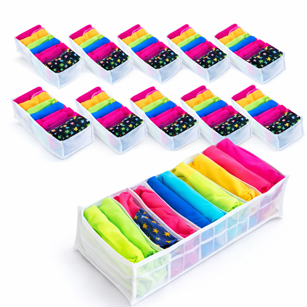 Colmeia Organizadora de gavetas para calcinhas/cuecas/meias/ roupas de bebe - Organizalux
