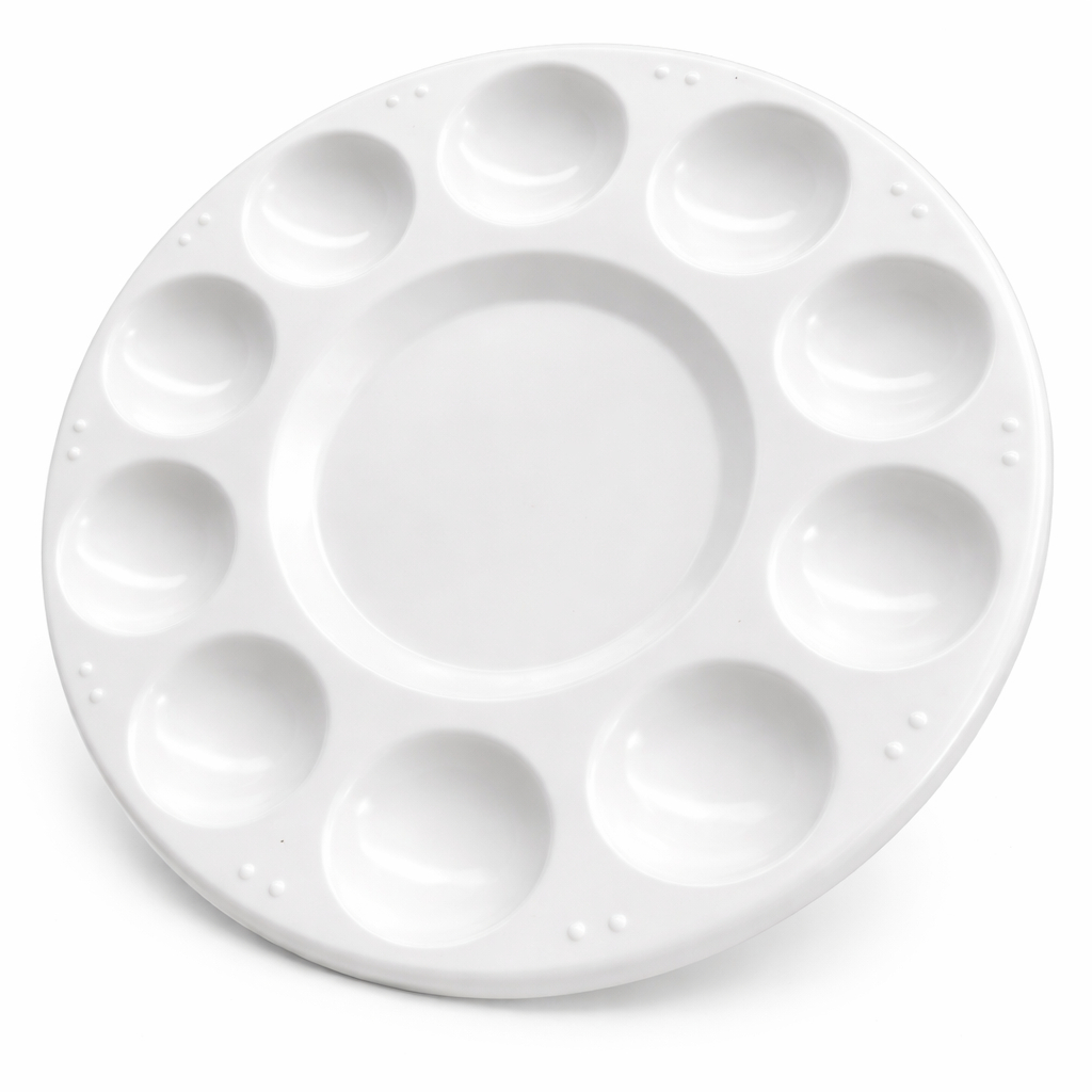 Godê Para Pintura Plástico Sinoart 11 Cavidades Sfa003