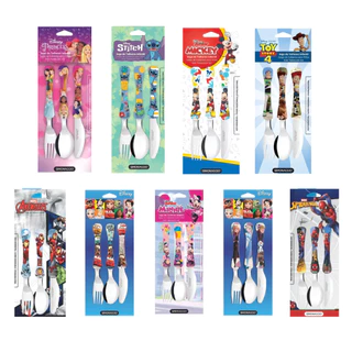 Talher Infantil Inox Personagens | Minnie, Homem Aranha, Frozen, etc