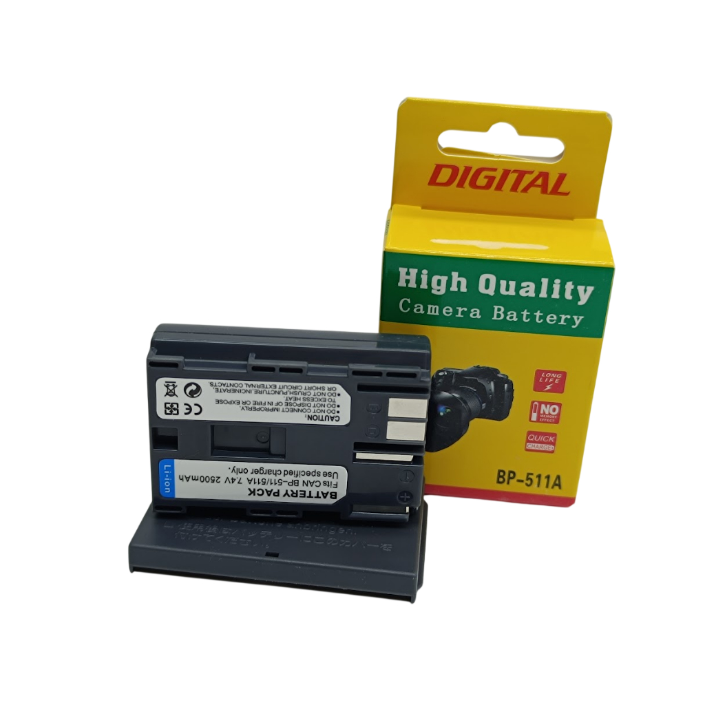 Bateria BP-511a Pra Canon G1 G3 G5 G6 10D 20D 30D 40D 50D 60D 20Da 5D