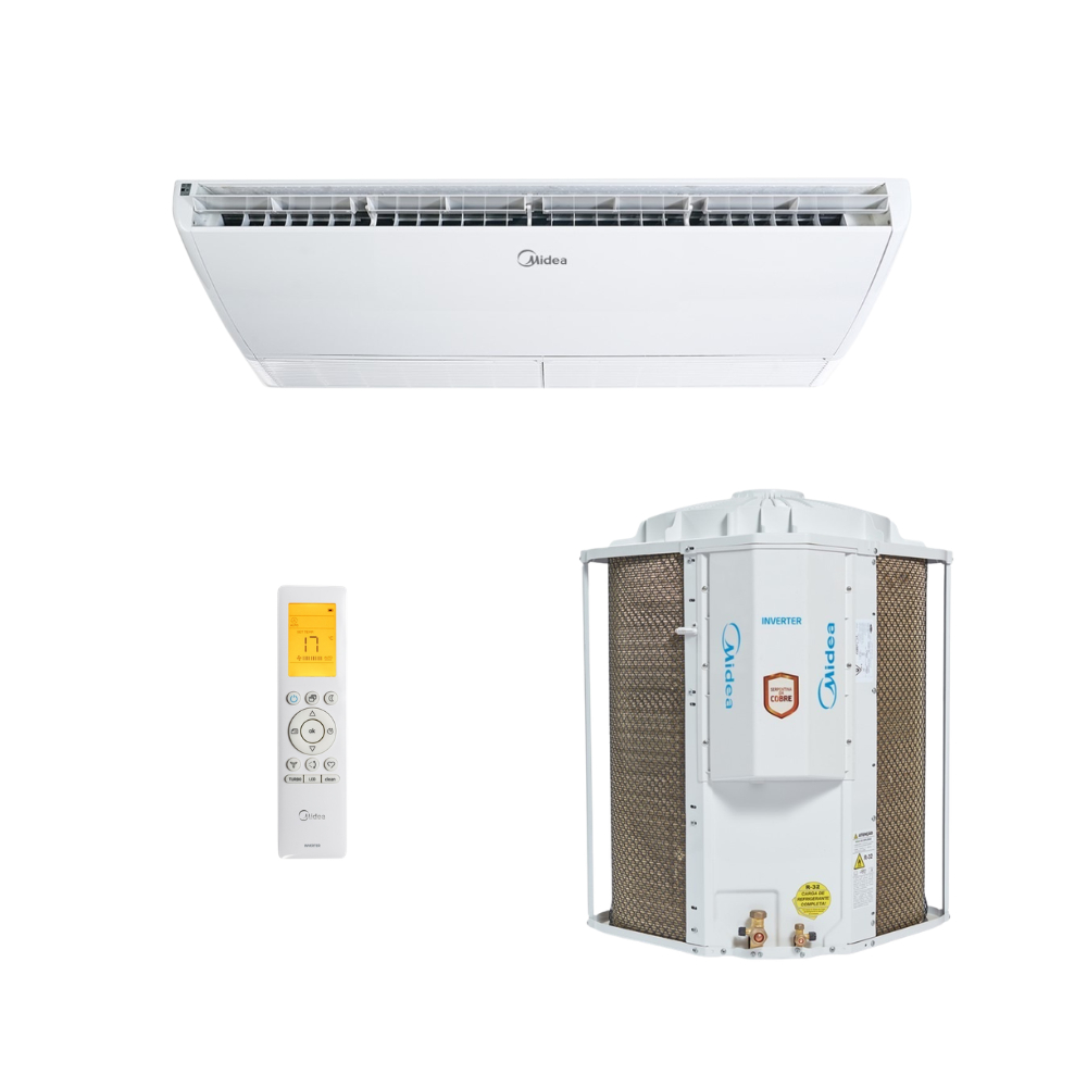 Imagem Ar Condicionado Inverter Teto Midea 60000 Btus Frio 220v R-32 Wi-Fi