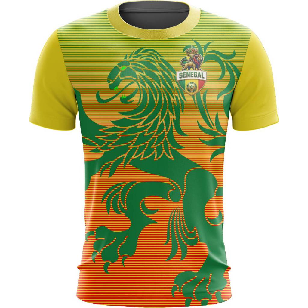 Camiseta Senegal Comemorativa Torcedor Futebol