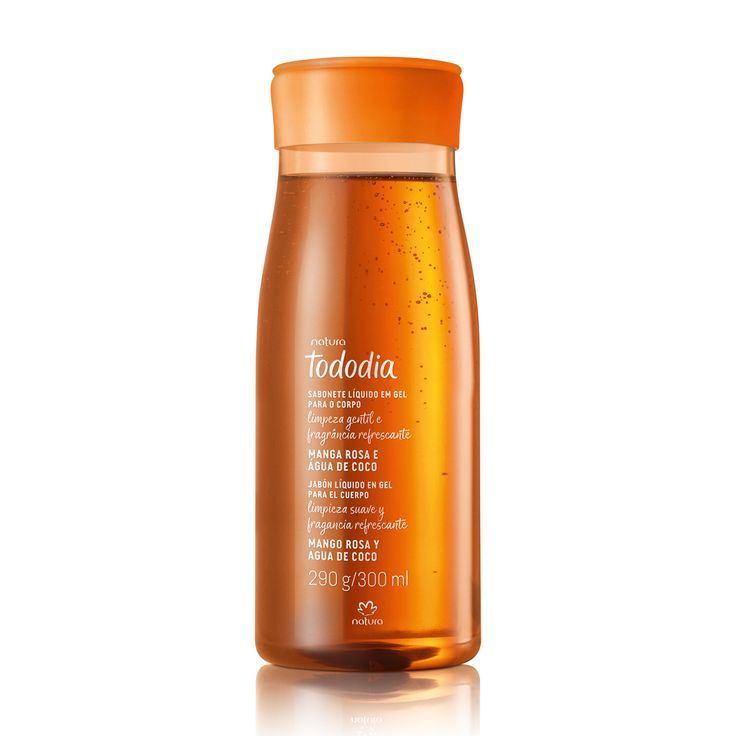 Sabonete Líquido em Gel Natura Tododia – Manga Rosa e Água de Coco 300 ml