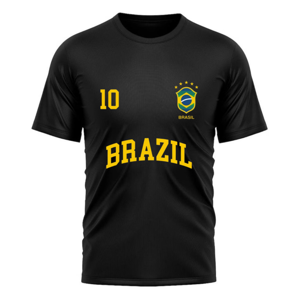 CAMISETA MASCULINA DRY-FIT SELEÇÃO BRASILEIRA