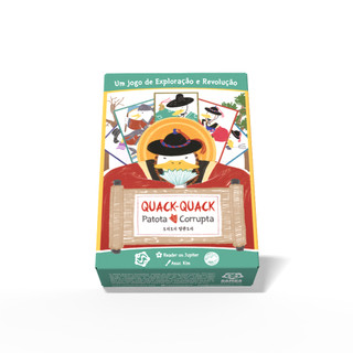 Jogo de Cartas Quack Quack - Estratégia e Dinastia em Crise (2 a 4 Jog.)