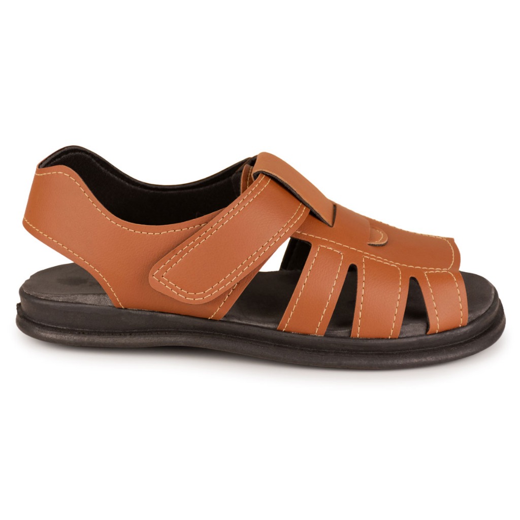 Promoção Sandalia Masculina de Couro ortopedica de Alto Nivel Anatomica Confortavel — imagem 2 de 2