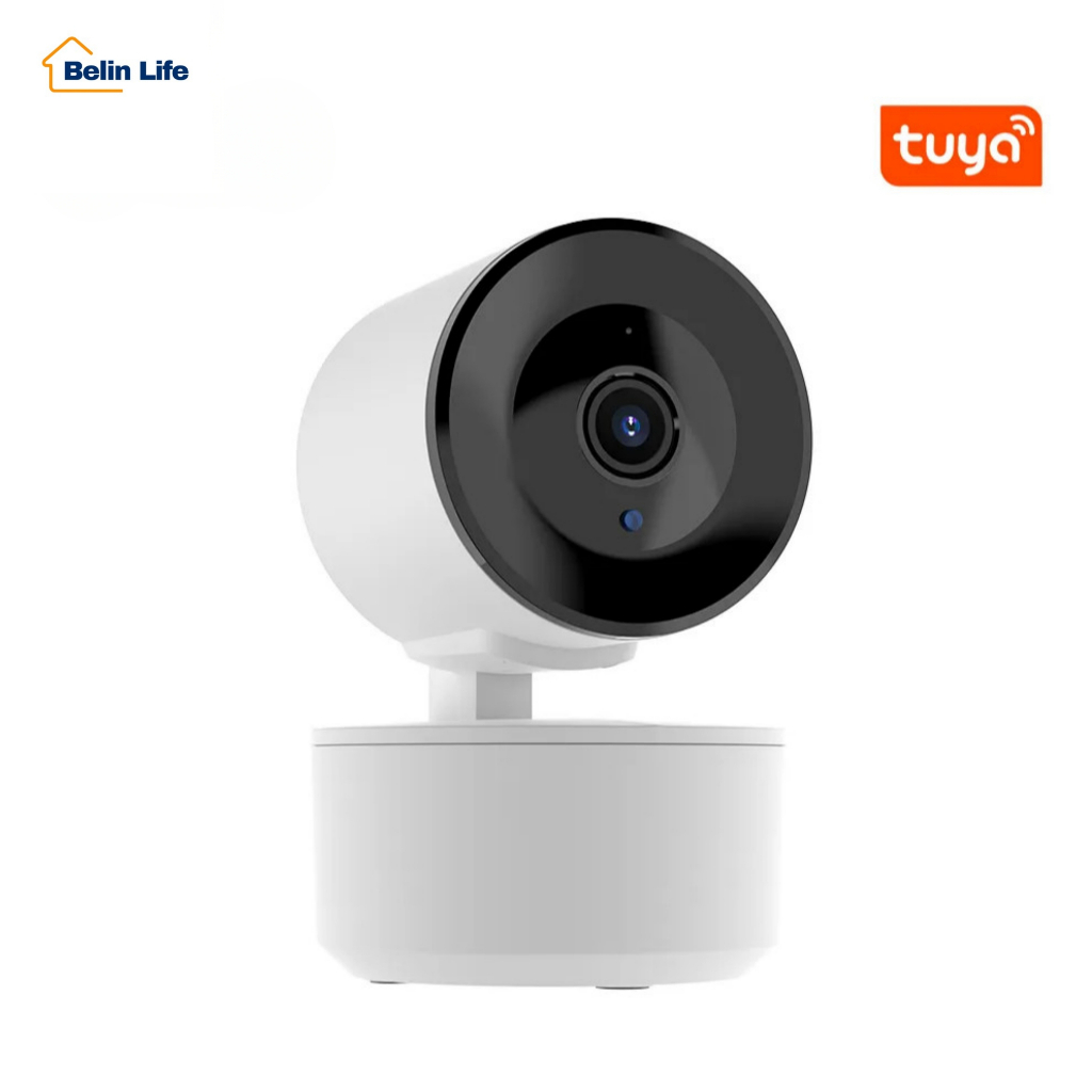 Câmera Segurança Wifi 3MP Tuya Smart Alexa Google Home IP 360° Inteligente em Oferta na Shopee