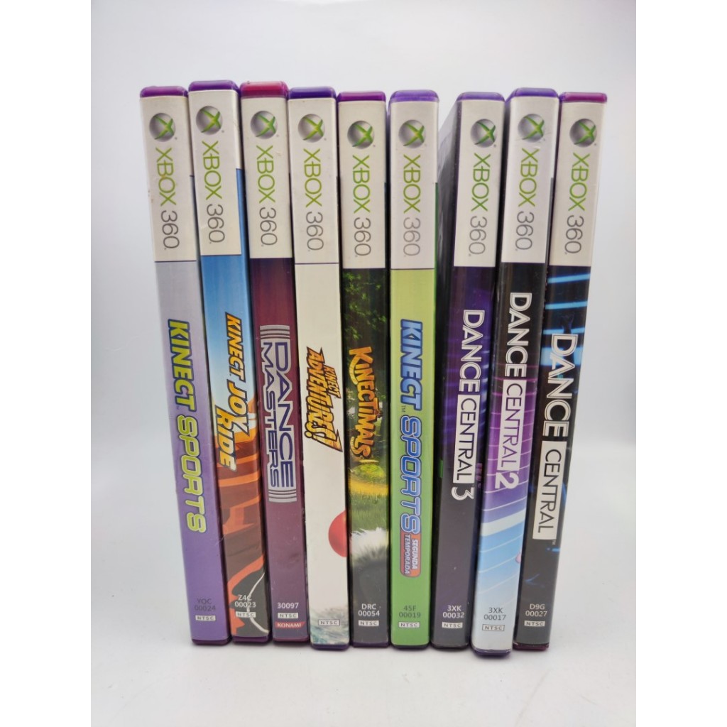 Jogos Xbox 360 Kinect Originais - Complete sua Coleção!