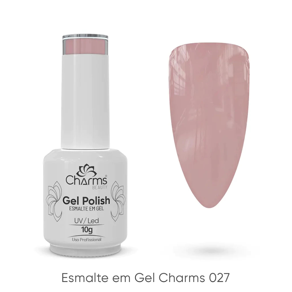 Esmalte em Gel Charms Beauty (Gel Polish) 10ml ANVISA – Cor #27