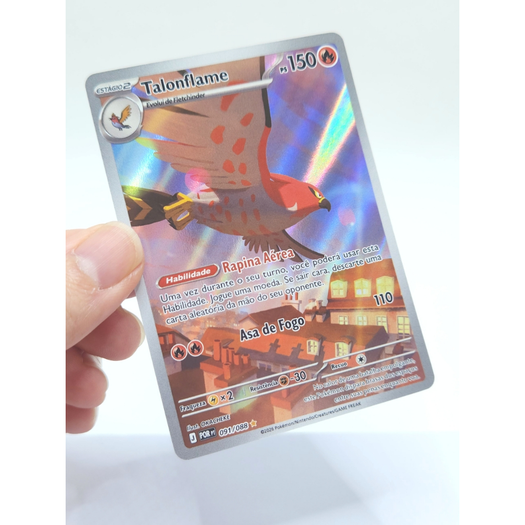Carta Talonflame (091/088) Nm Pt-br Copag