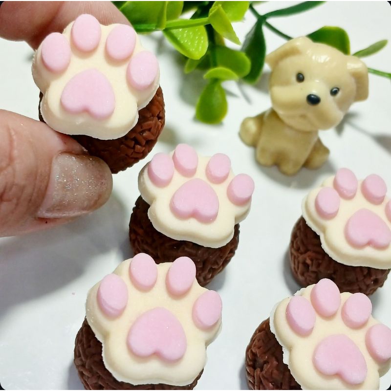 Patinha de açúcar skay 2.5cm,pata patrulha canina,pronto envio