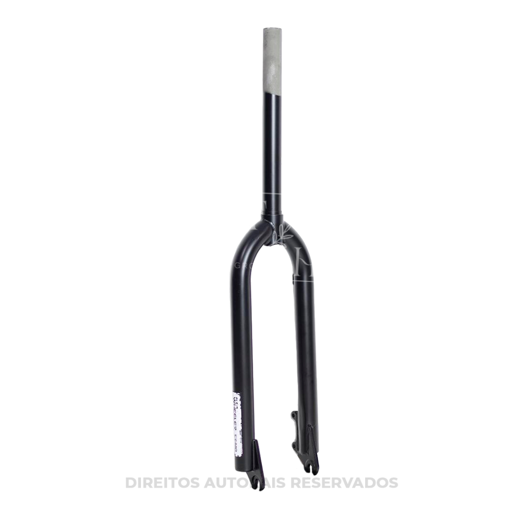 Garfo Aro 26 Rigido GTA Rl Grau Wheeling Freio a Disco e Ferradura Over 28.6mm para Gios Viking Hupi