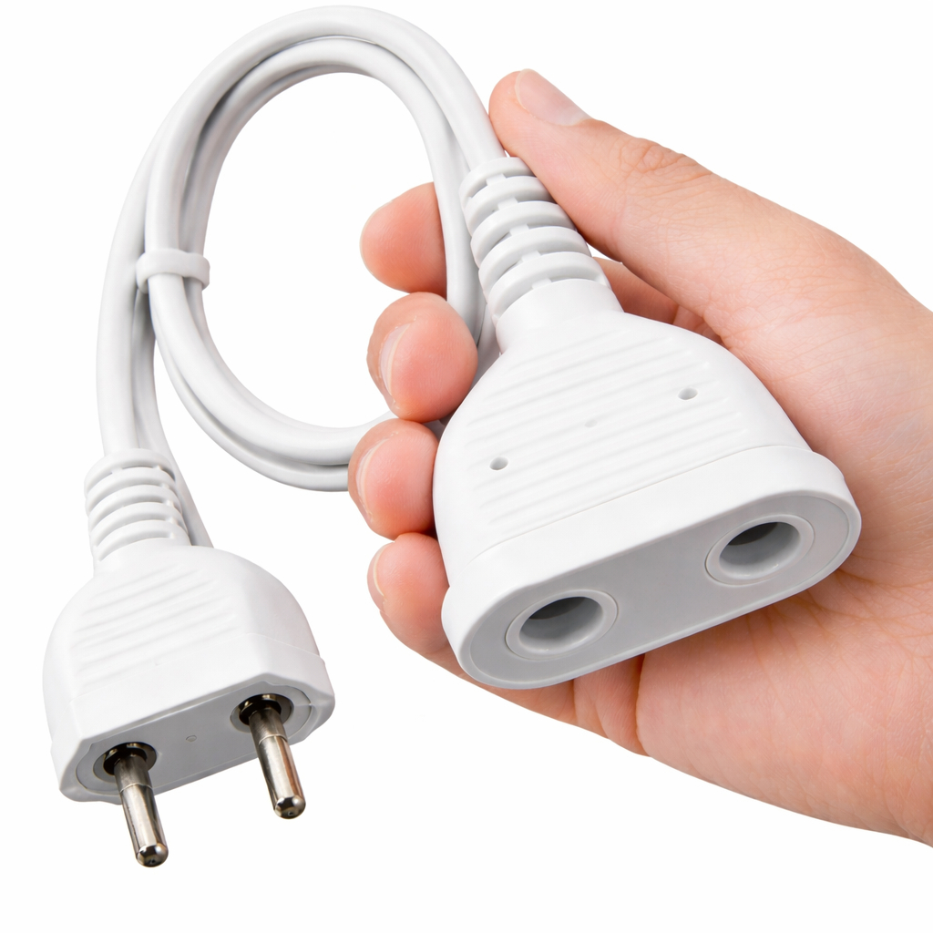 Cabo Extensor Elétrico 2,5 Metros para Câmeras de Monitoramento WiFi