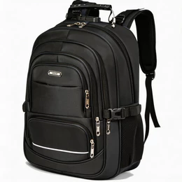 mochila grande unissex impermeável notebook alta capacidade resistente com alça reforçada ideal faculdade trabalho