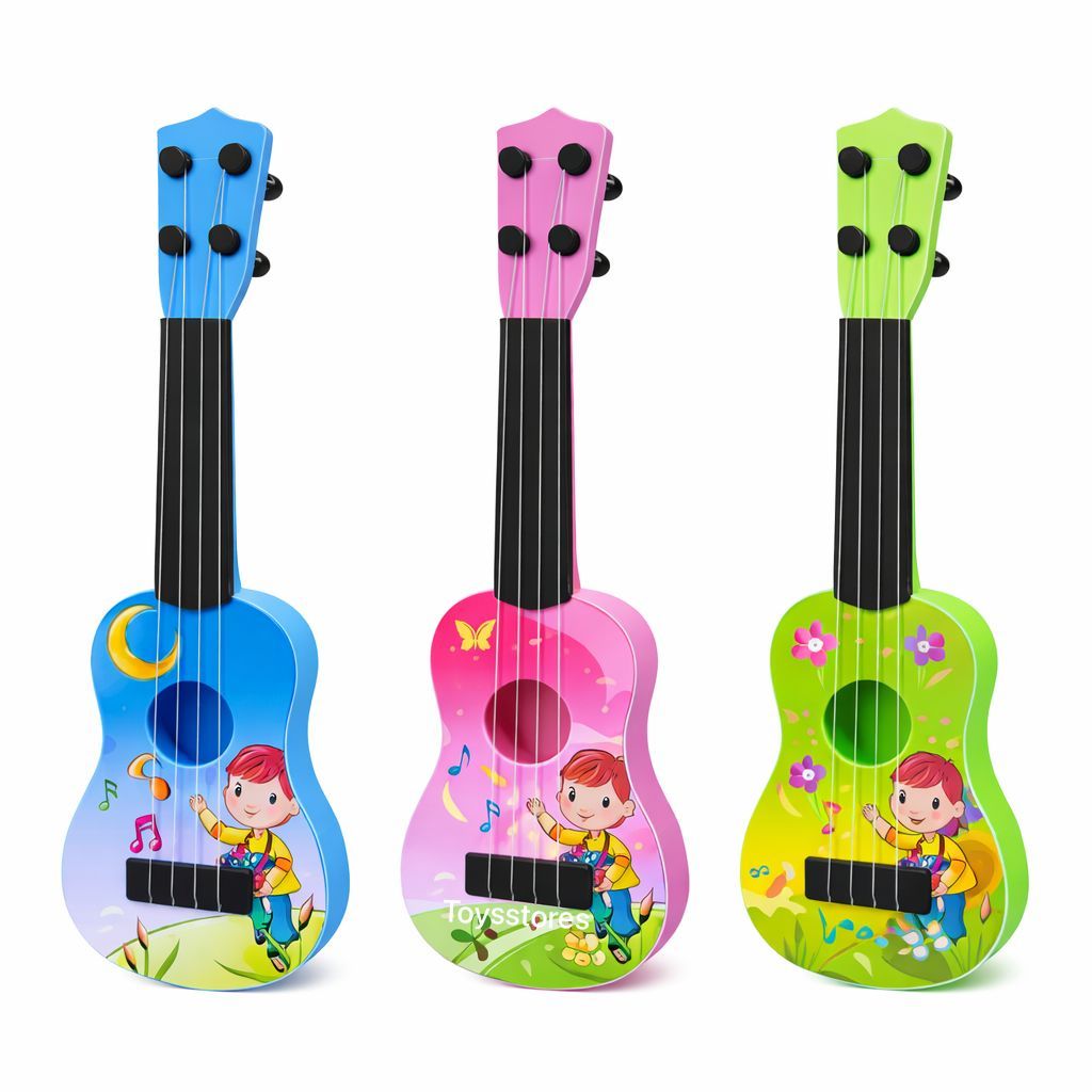 Instrumento Musical Infantil Violão Plástico