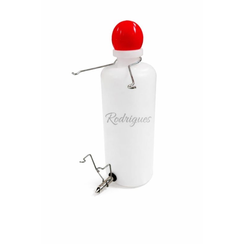 Bebedouro Automático 500ml tipo garrafinha para pássaros e roedores.